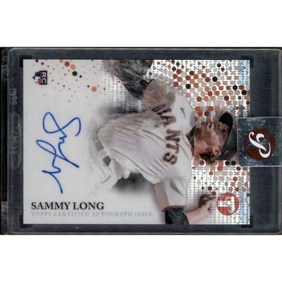 2022 Topps Pristine Autographs Pristine Refractors #PASL Sammy Long