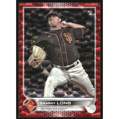 2022 Topps Red Foilboard #308 Sammy Long