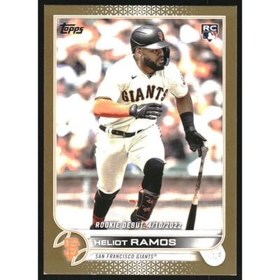2022 Topps Update Gold #US17 Heliot Ramos