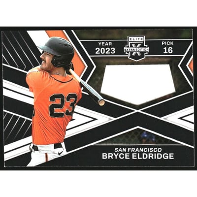 2023 Elite Extra Edition First Round Materials #14 Bryce Eldridge