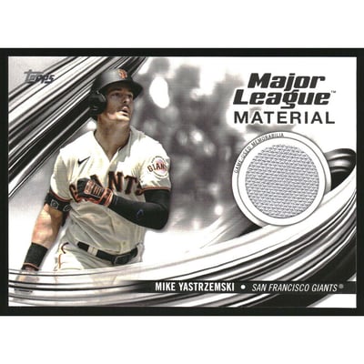 2023 Topps Major League Materials #MLMMY Mike Yastrzemski S2