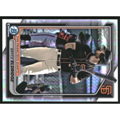 2024 Bowman Chrome Draft Refractors #BDC48 Bryce Eldridge
