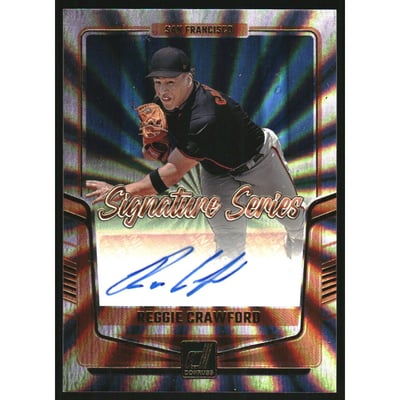 2024 Donruss Signature Series Laser #2 Reggie Crawford