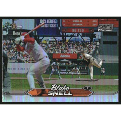 2024 Stadium Club Chrome Refractors #293 Blake Snell