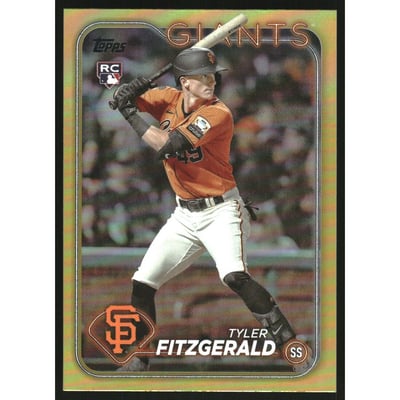 2024 Topps Gold Foil #602 Tyler Fitzgerald