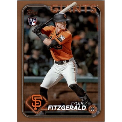 2024 Topps Gold #602 Tyler Fitzgerald