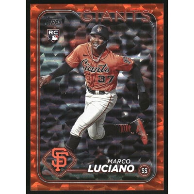 2024 Topps Orange Foil #232 Marco Luciano
