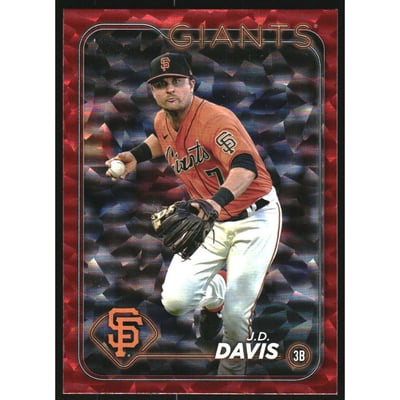 2024 Topps Red Foil #64 J.D. Davis