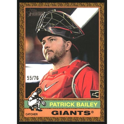 2025 Topps Heritage Color of the Year #264 Patrick Bailey