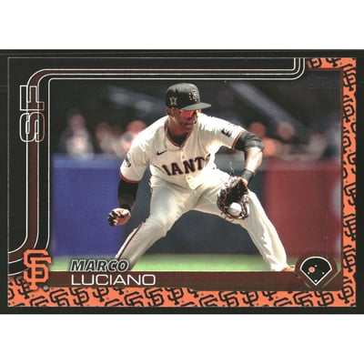 2025 Topps Team Color Border #156 Marco Luciano