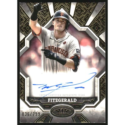 2025 Topps Tier One Break Out Autographs #BOATF Tyler Fitzgerald