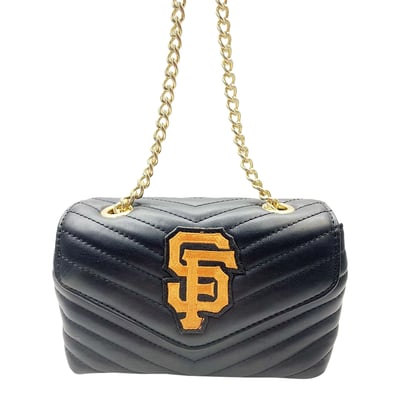  San Francisco Giants FABGATING by Cuce Quilted Crossbody Purse