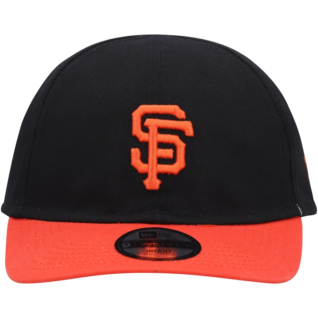 San Francisco Giants New Era Infant Team Color My First 9TWENTY Flex Hat - Black