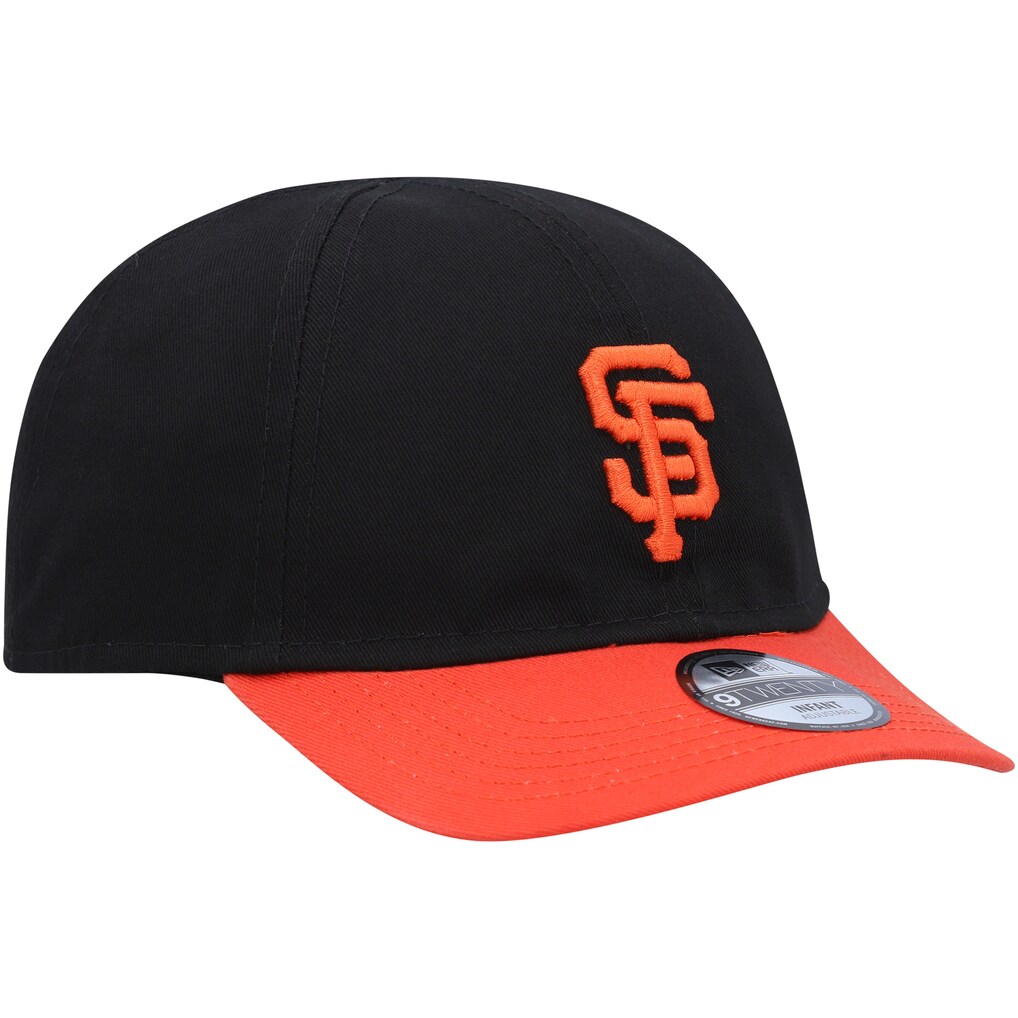 San Francisco Giants New Era Infant Team Color My First 9TWENTY Flex Hat - Black