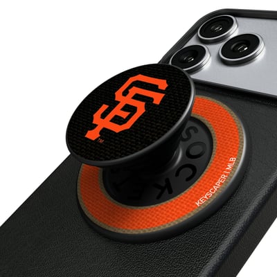 San Francisco Giants Keyscaper PopSockets Magnetic Phone Grip & Stand