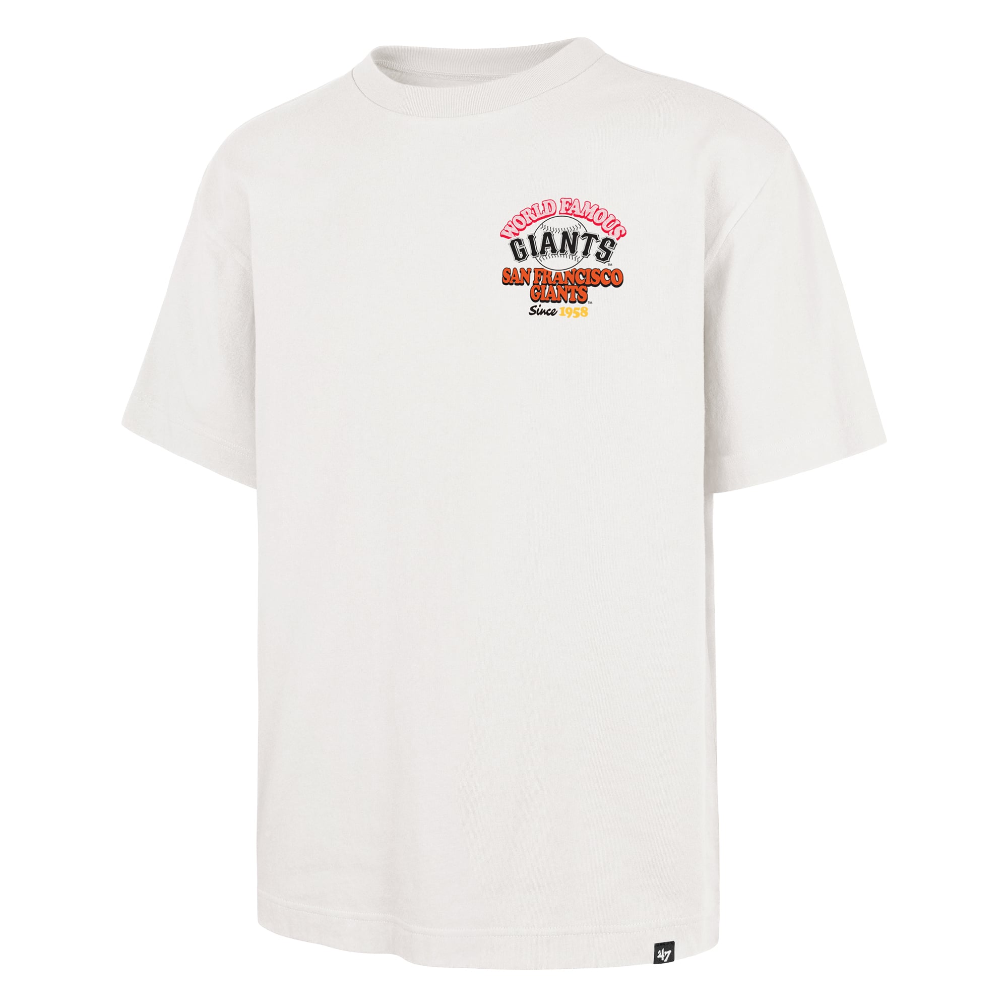 T-shirt Glizzy crème pour homme '47 San Francisco Giants