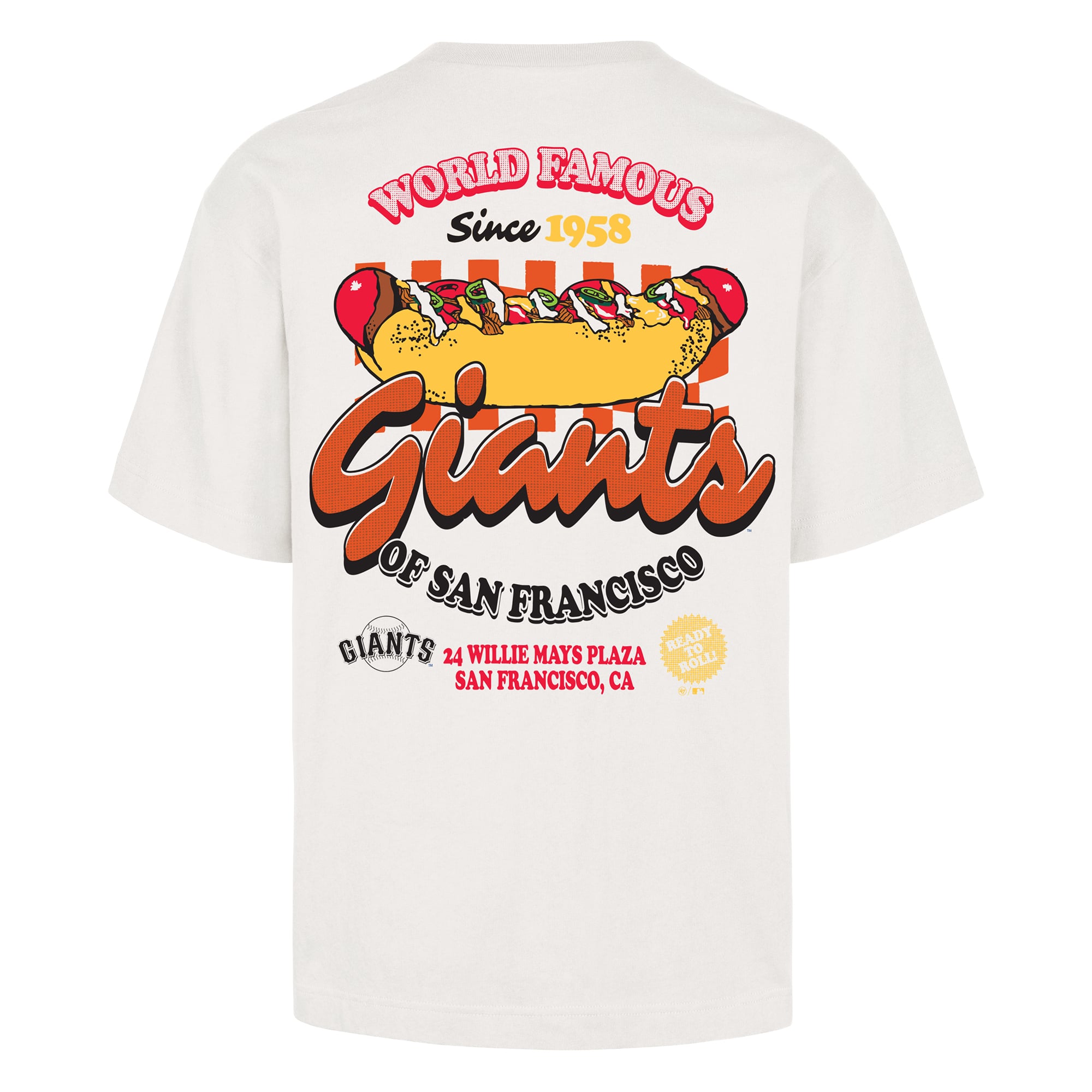 T-shirt Glizzy crème pour homme '47 San Francisco Giants