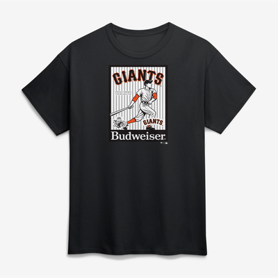 San Francisco Giants Budweiser T-Shirt - Black