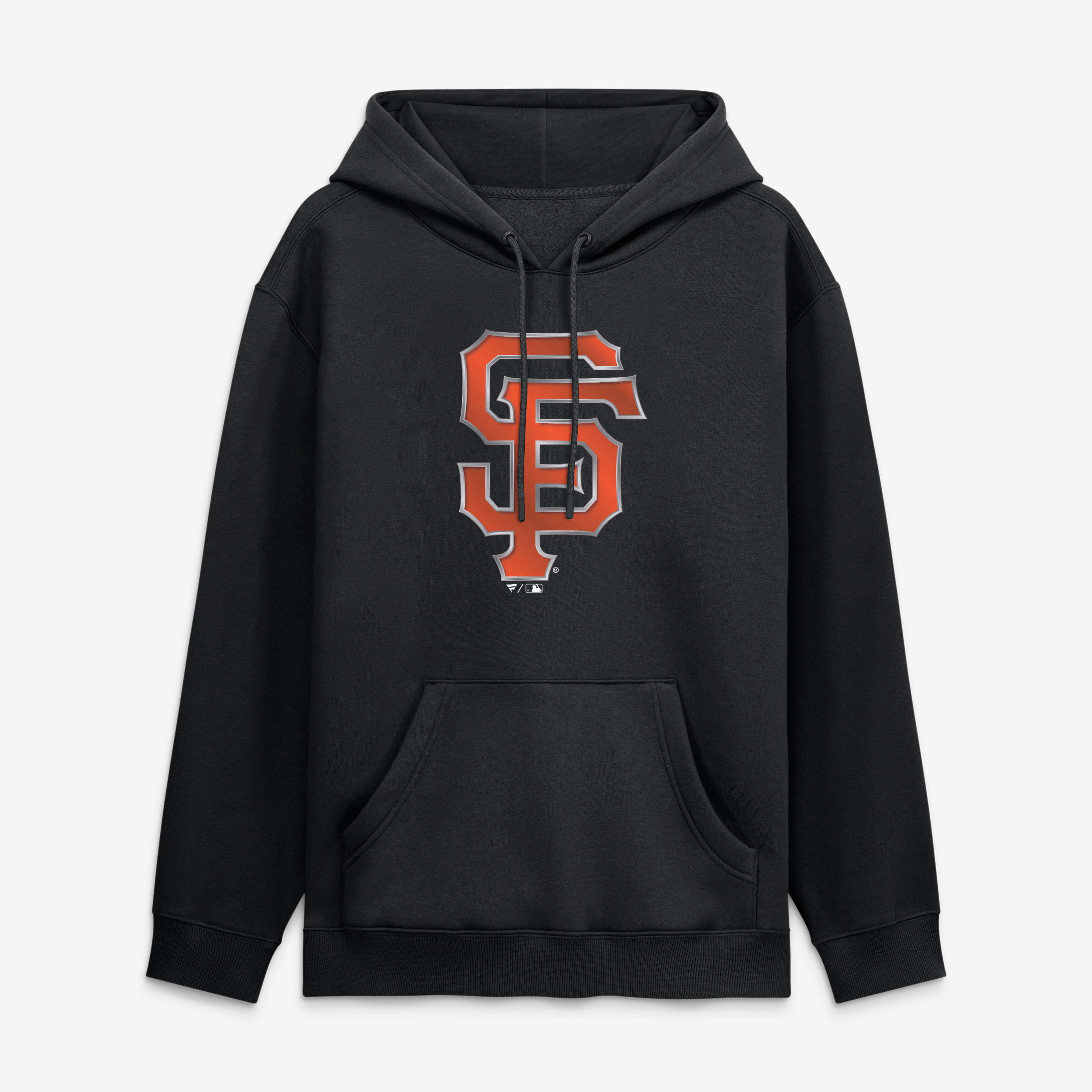 Sweat à capuche noir pour homme avec la mascotte métallique des Giants de San Francisco