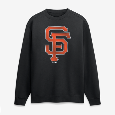 San Francisco Giants  Metallic Mascot Sweatshirt - Black