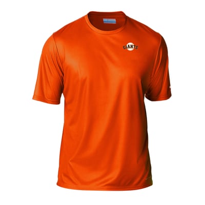 San Francisco Giants Columbia  Terminal Tackle Omni-Shade T-Shirt - Orange