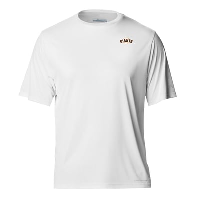 San Francisco Giants Columbia  Terminal Tackle Omni-Shade T-Shirt - White