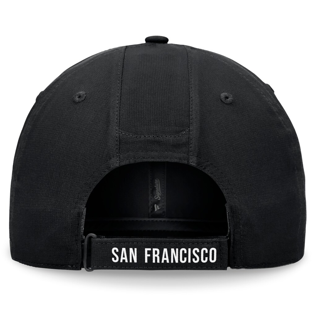 San Francisco Giants Fanatics Front Office Ripstop Unstructured Adjustable Hat - Black