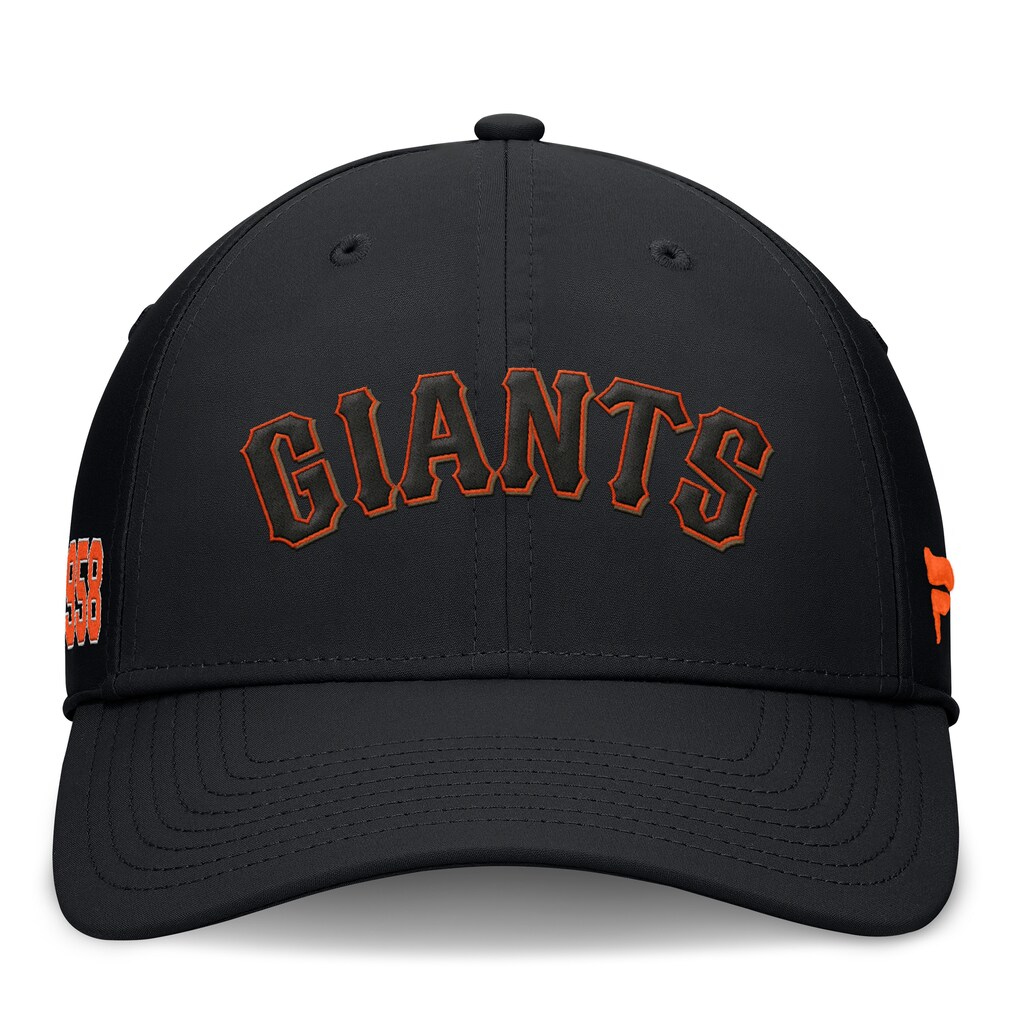 San Francisco Giants Fanatics Fundamental Tag Flex Hat - Black