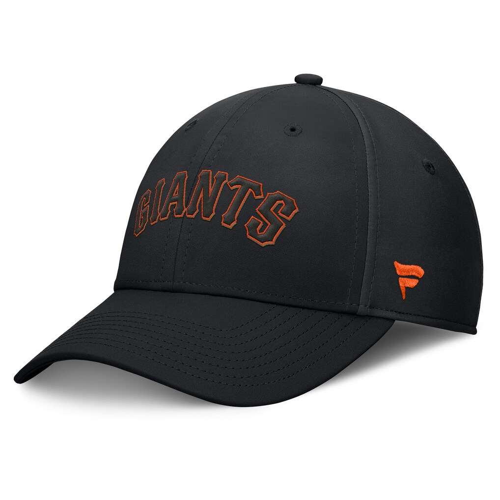 San Francisco Giants Fanatics Fundamental Tag Flex Hat - Black