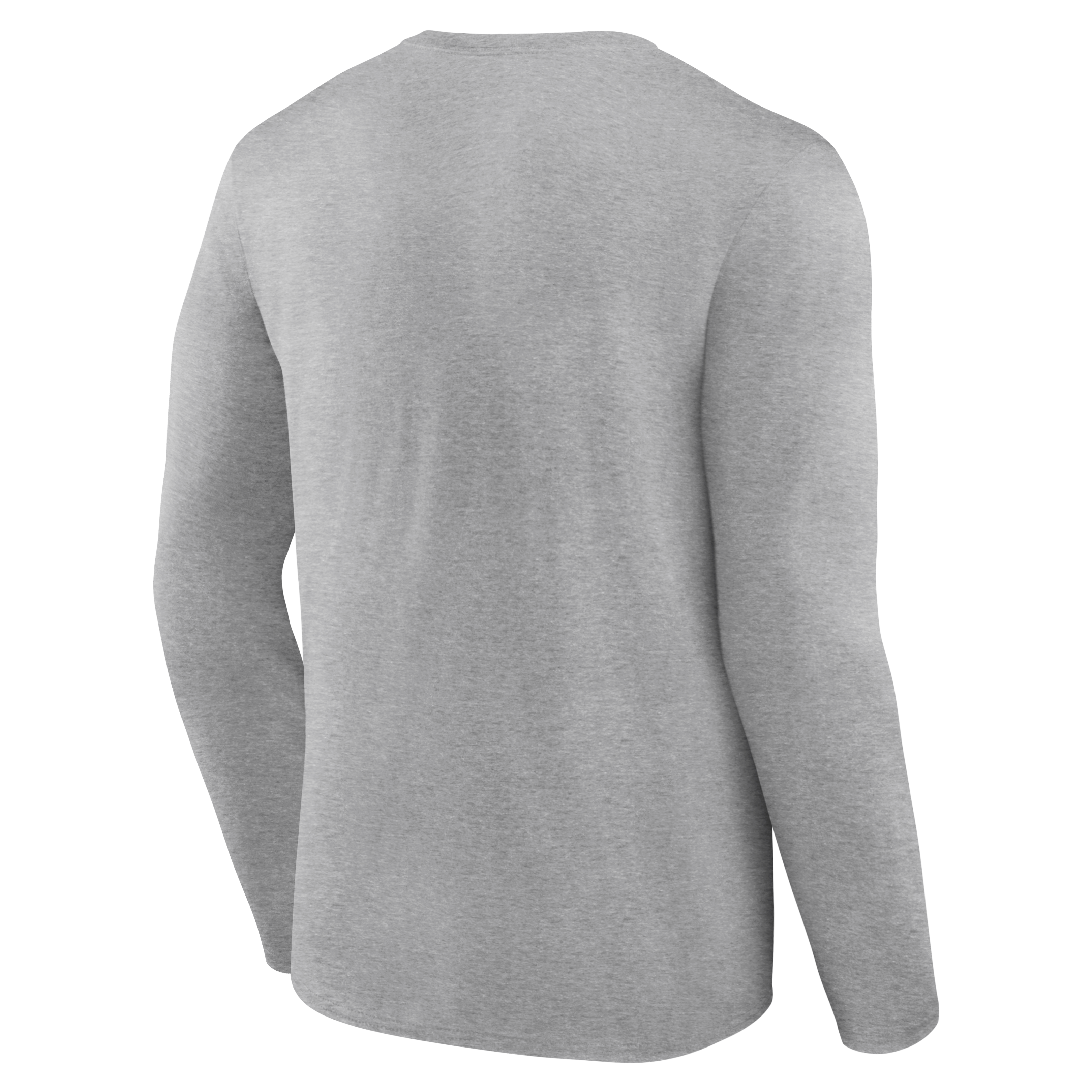 Men's Fanatics Heather Gray San Francisco Giants Iconic Long Sleeve T-Shirt