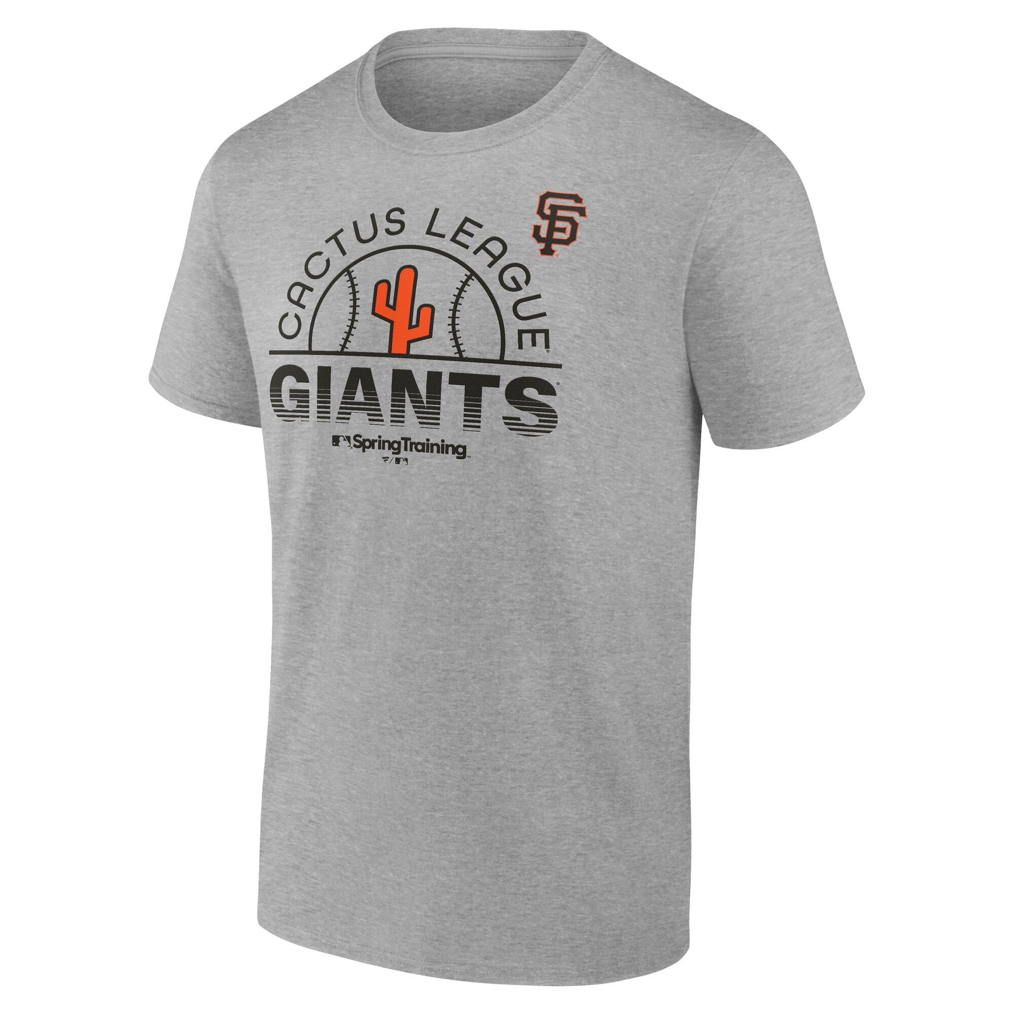 Men's Fanatics Heather Gray San Francisco Giants Spring Training Cactus League T-Shirt