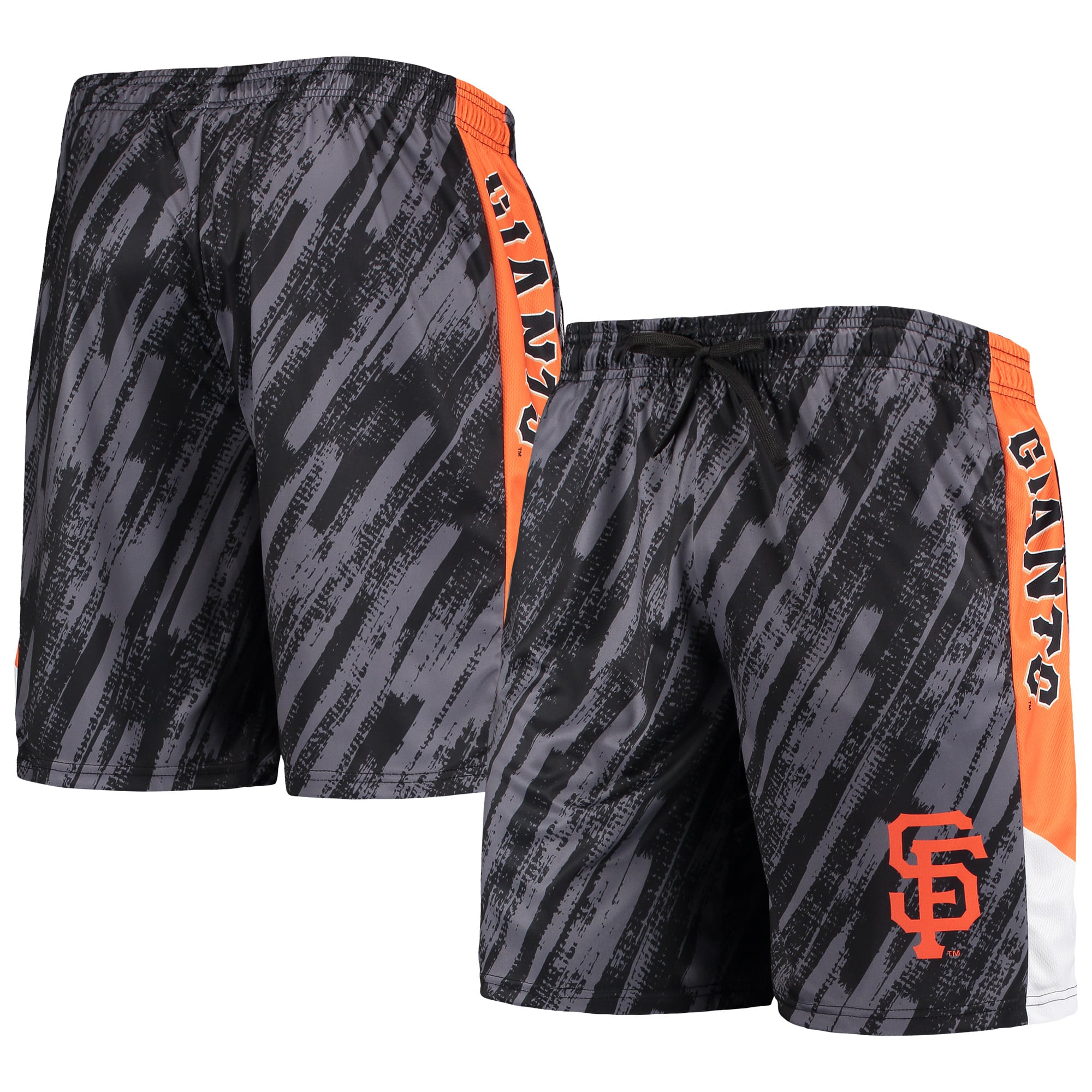 Short statique noir FOCO pour homme, modèle San Francisco Giants