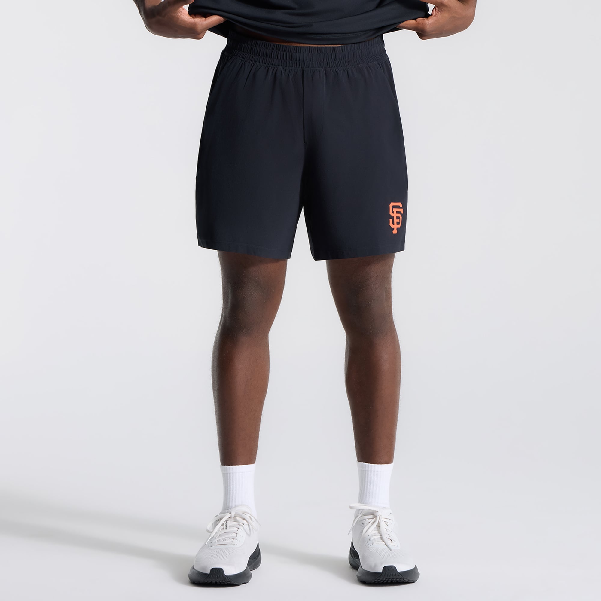 Short sans doublure Pace Breaker des Giants de San Francisco, noir, pour homme, lululemon