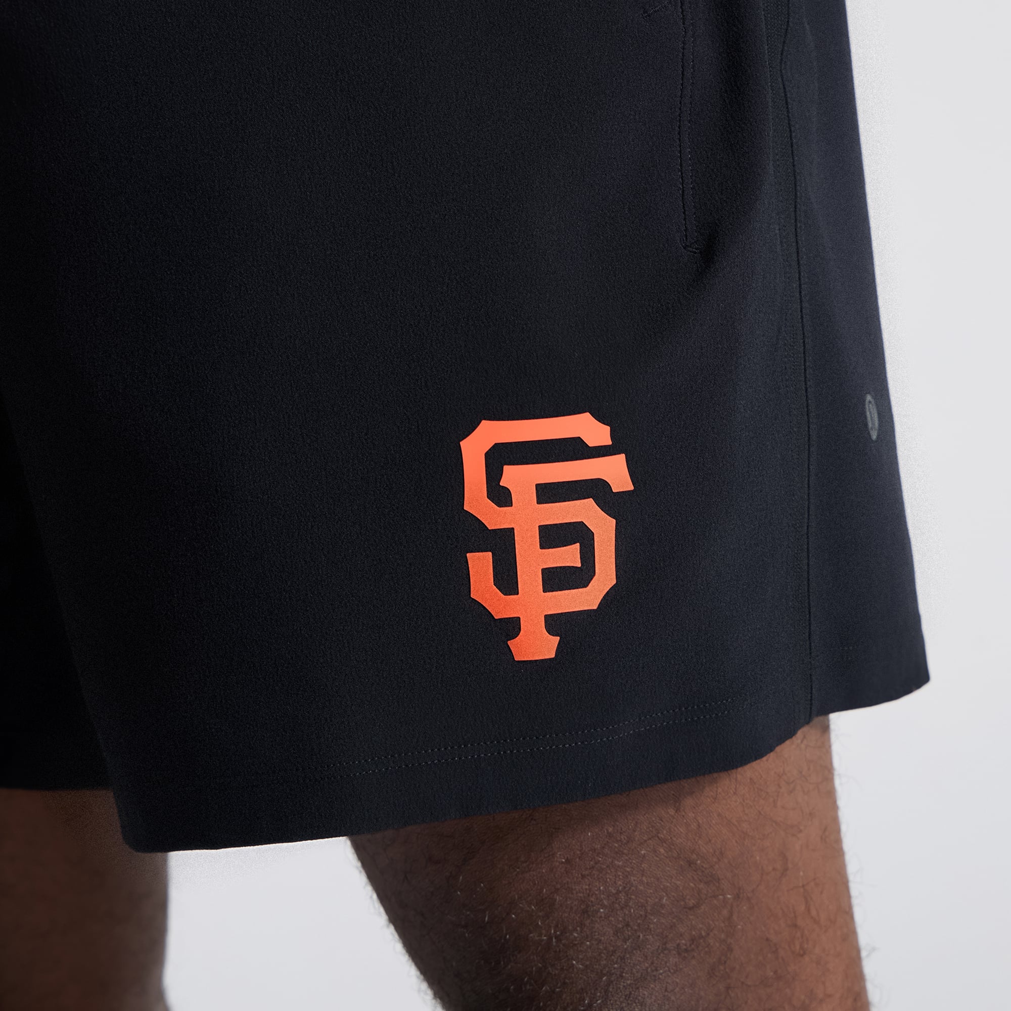 Short sans doublure Pace Breaker des Giants de San Francisco, noir, pour homme, lululemon