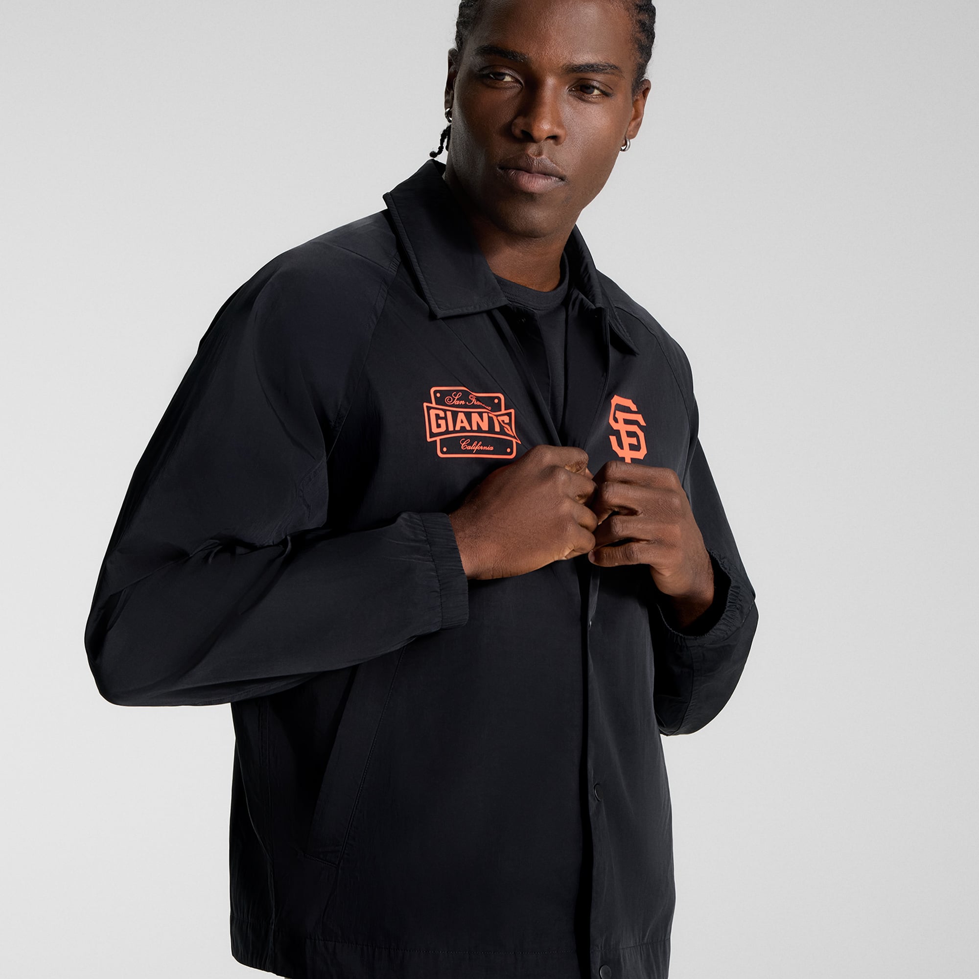 Veste raglan noire pour homme lululemon des Giants de San Francisco