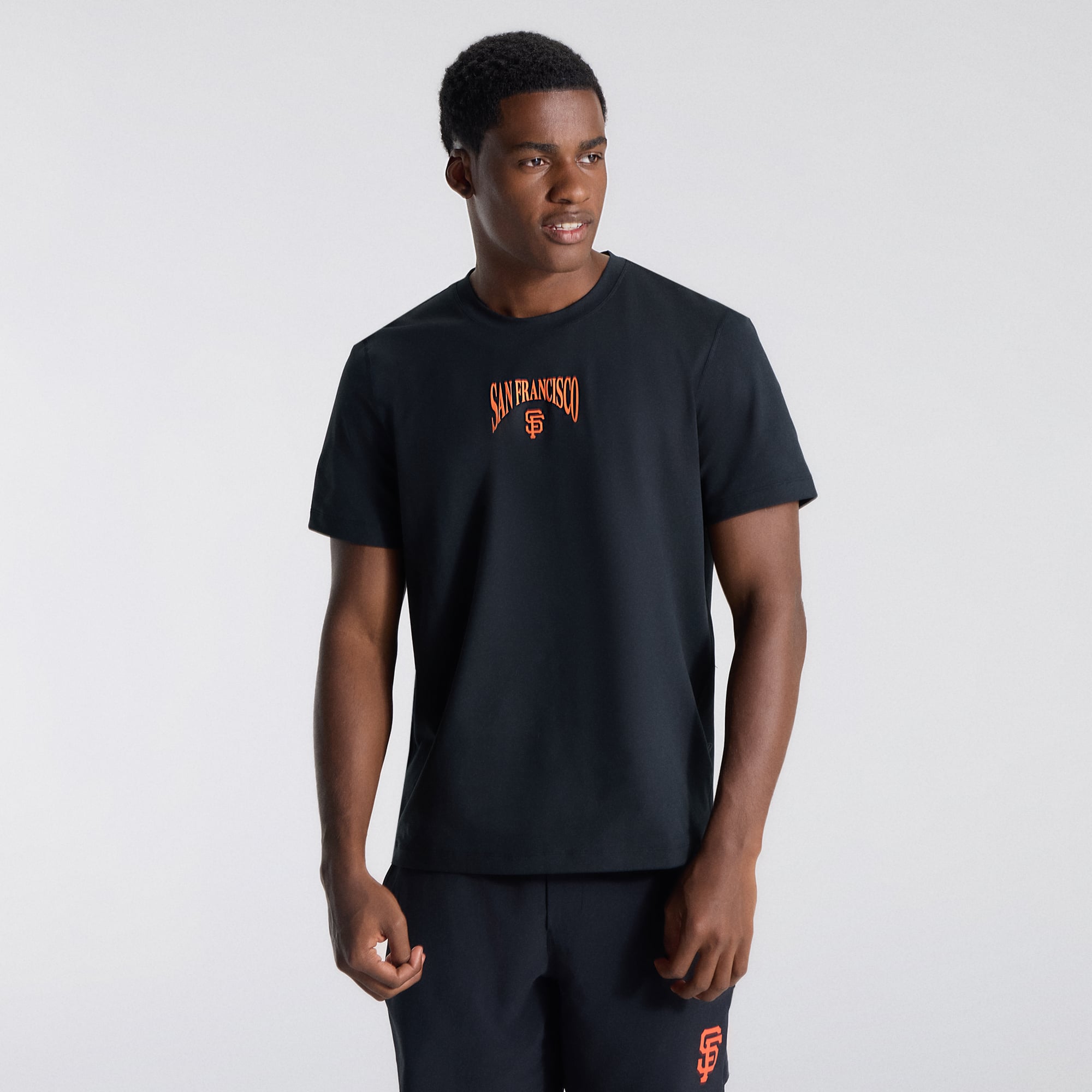 T-shirt en jersey doux noir San Francisco Giants de lululemon pour homme