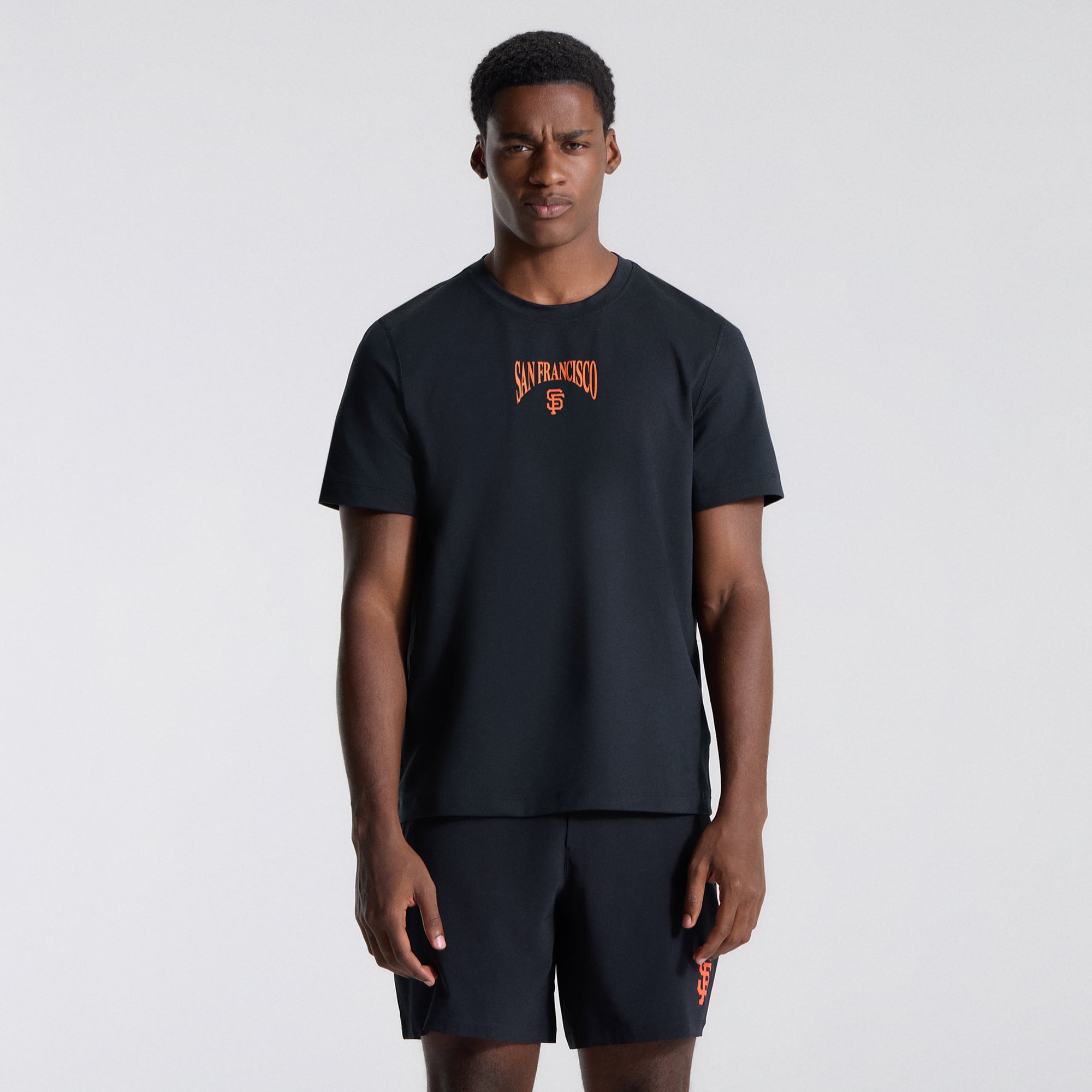 T-shirt en jersey doux noir San Francisco Giants de lululemon pour homme
