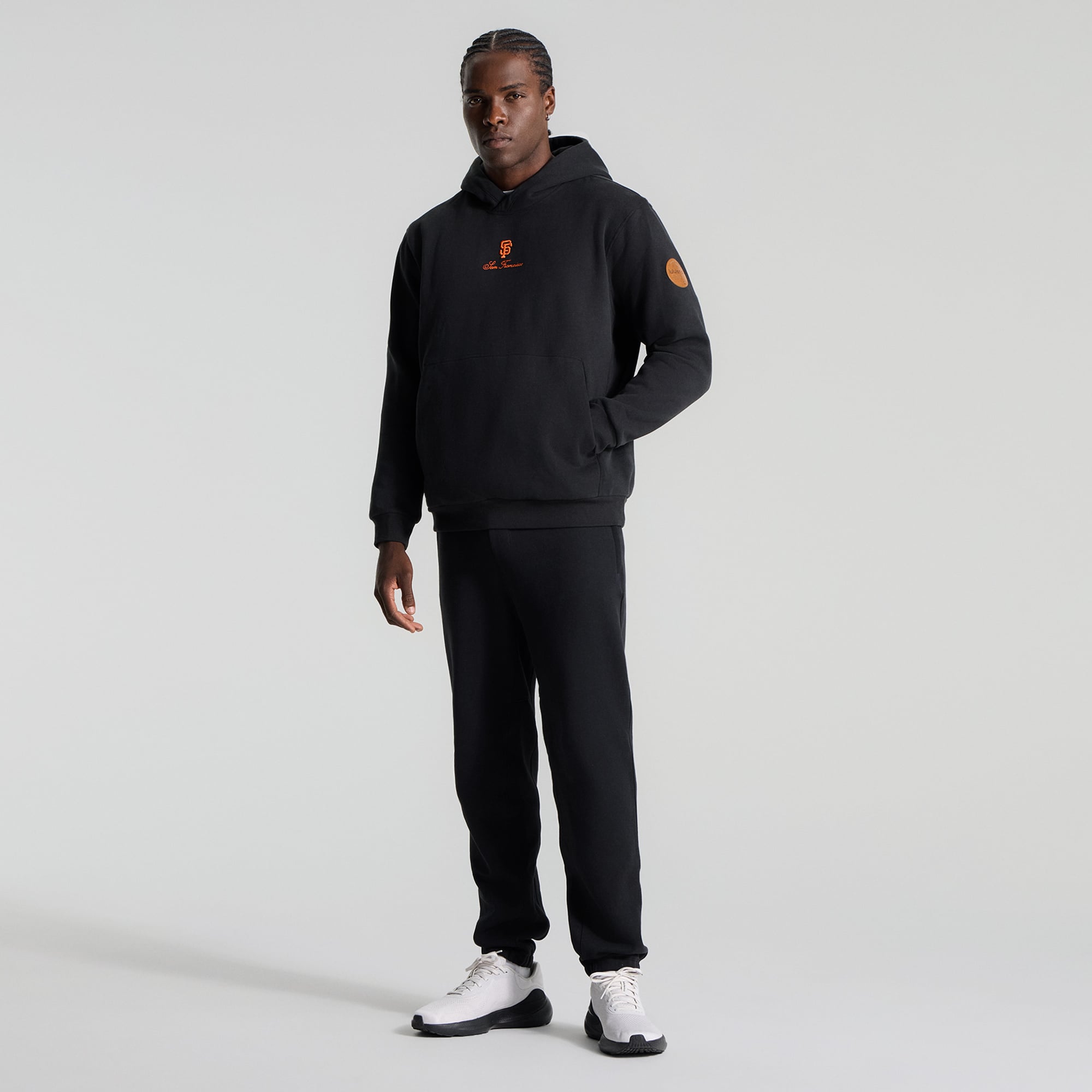 Sweat à capuche Steady State noir des Giants de San Francisco lululemon pour homme