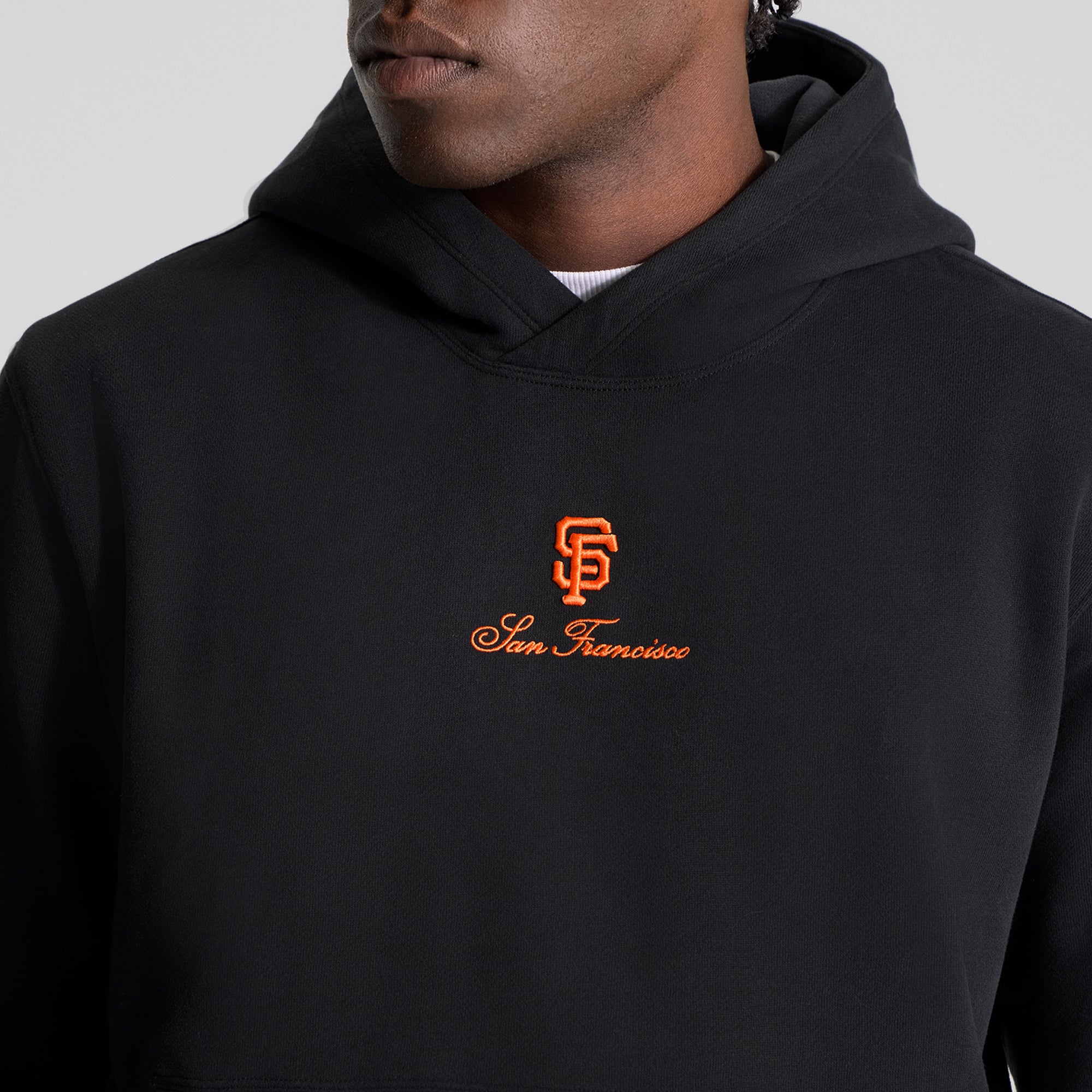 Sweat à capuche Steady State noir des Giants de San Francisco lululemon pour homme