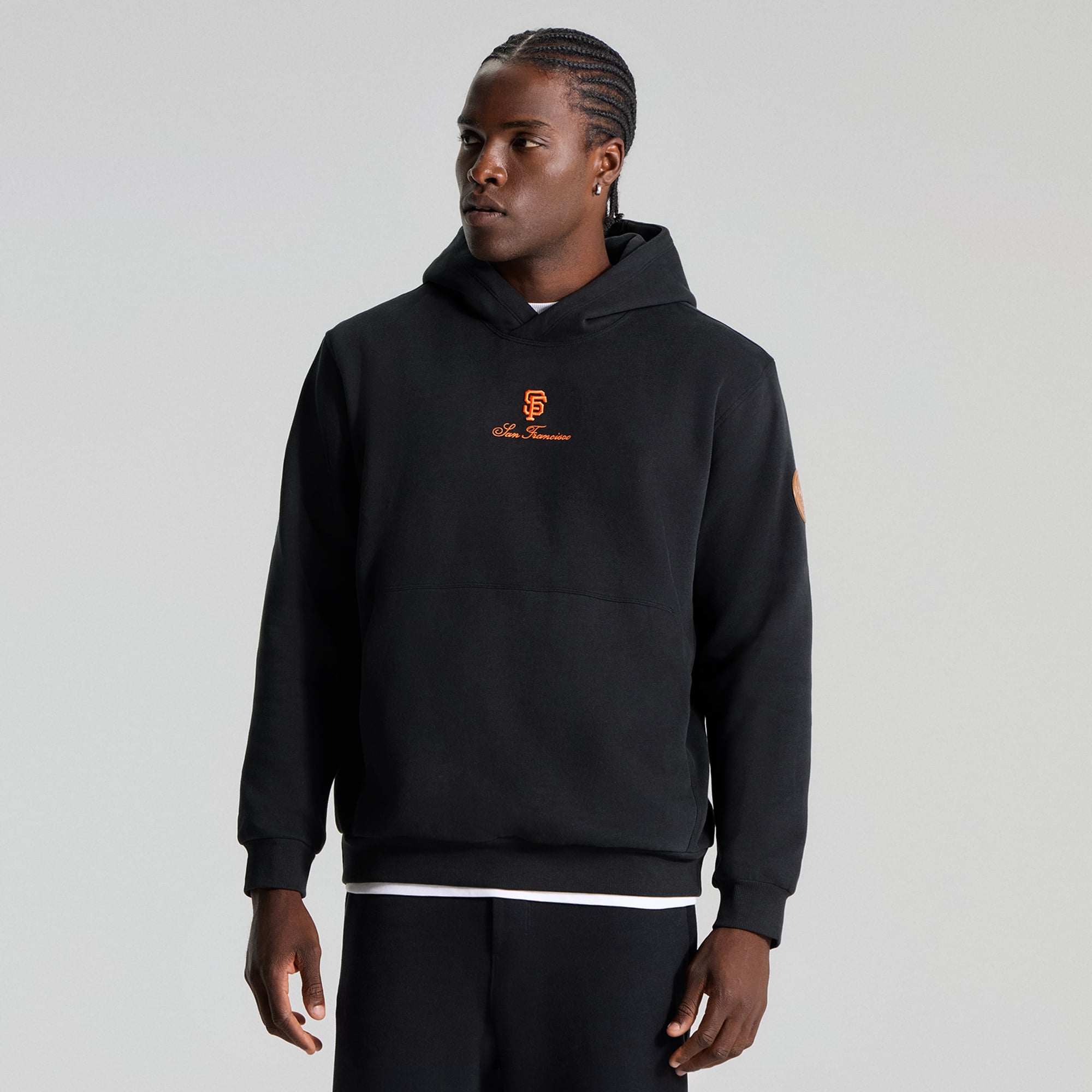 Sweat à capuche Steady State noir des Giants de San Francisco lululemon pour homme