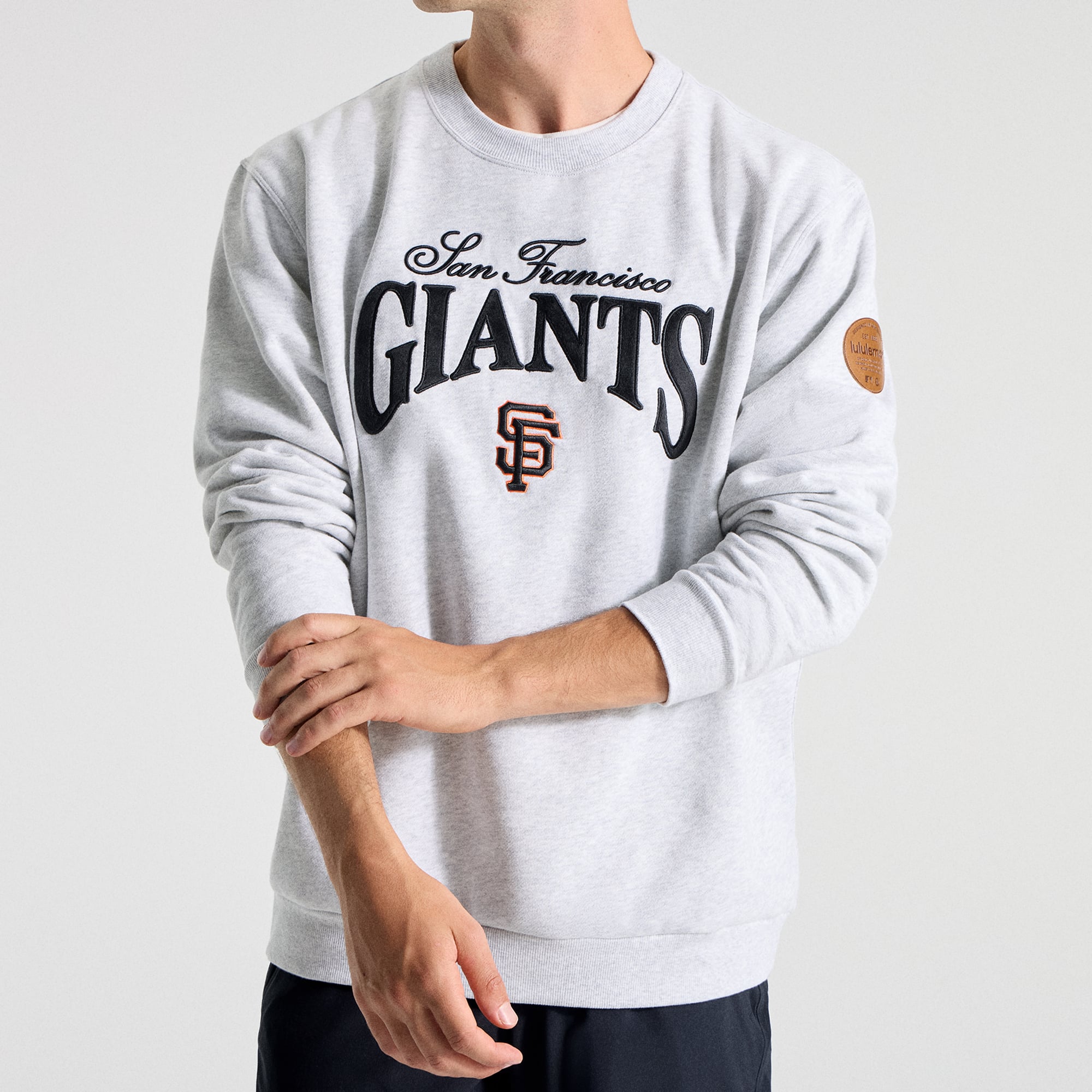 Sweat-shirt Steady State des Giants de San Francisco, gris chiné, pour homme lululemon
