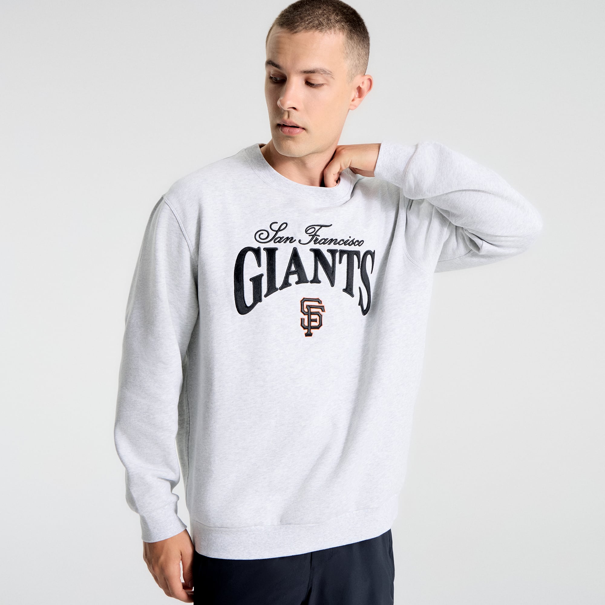 Sweat-shirt Steady State des Giants de San Francisco, gris chiné, pour homme lululemon