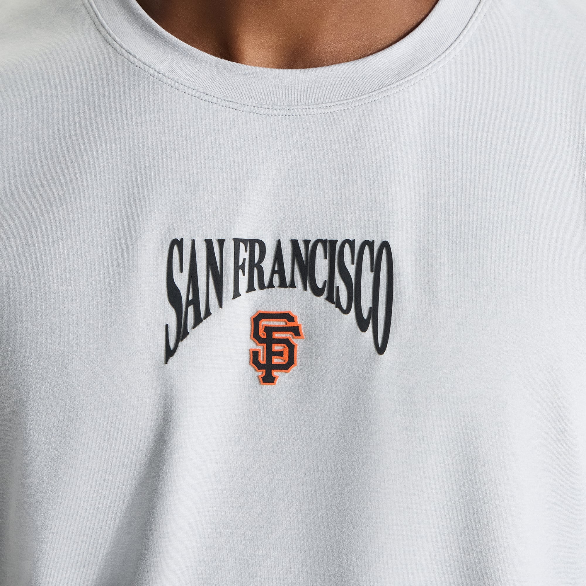 T-shirt en jersey doux pour homme lululemon Heathered Silver Drop San Francisco Giants