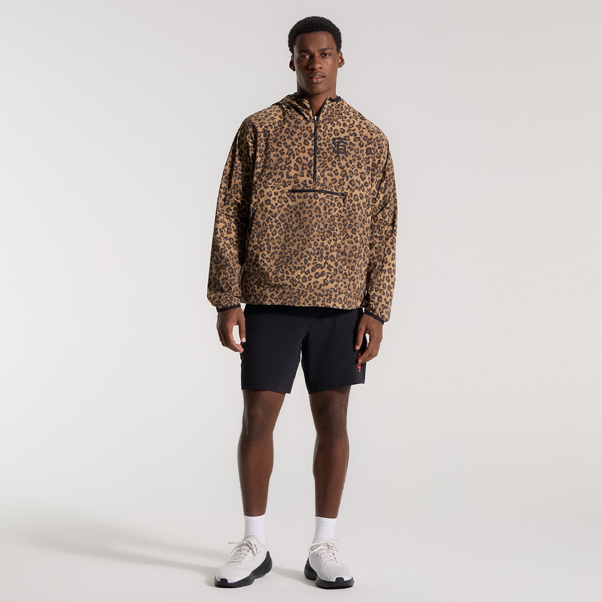Men's lululemon San Francisco Giants Multi-Pocket Running Anorak *Leopard