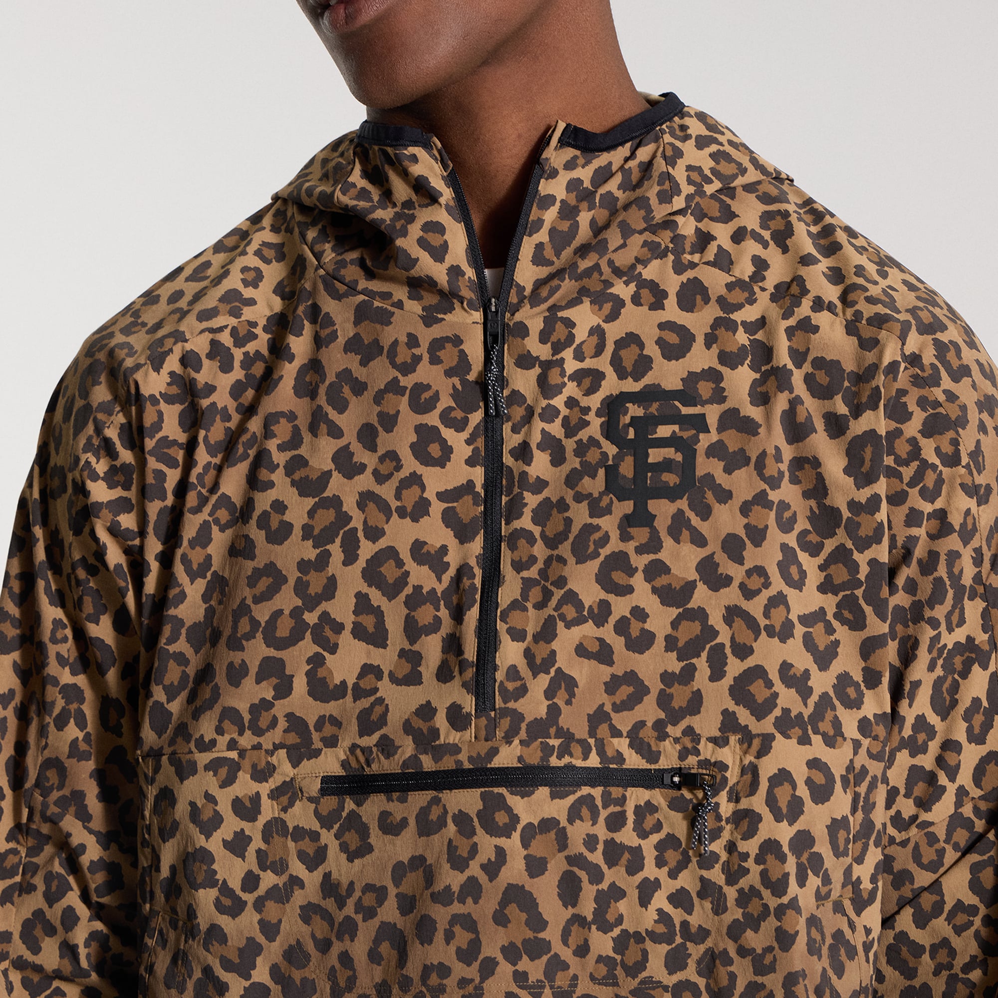 Men's lululemon San Francisco Giants Multi-Pocket Running Anorak *Leopard