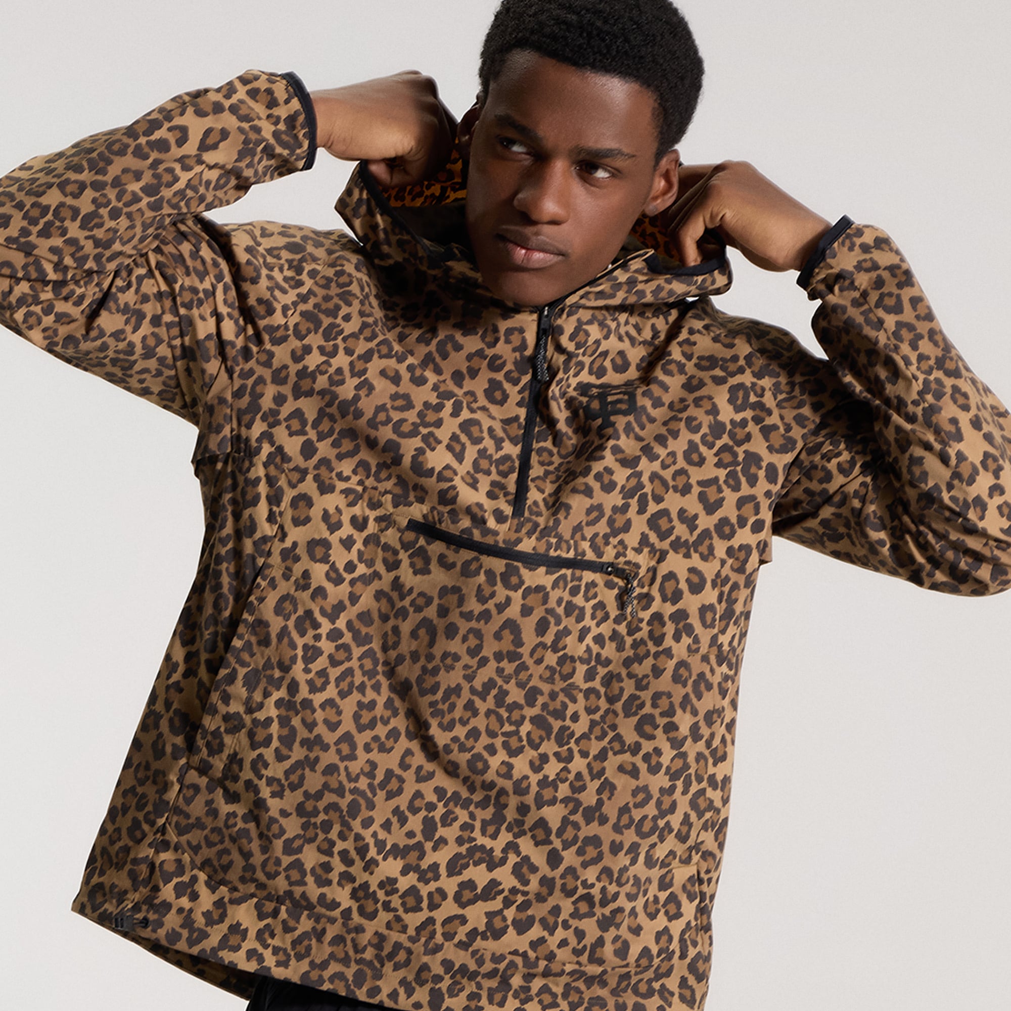 Men's lululemon San Francisco Giants Multi-Pocket Running Anorak *Leopard