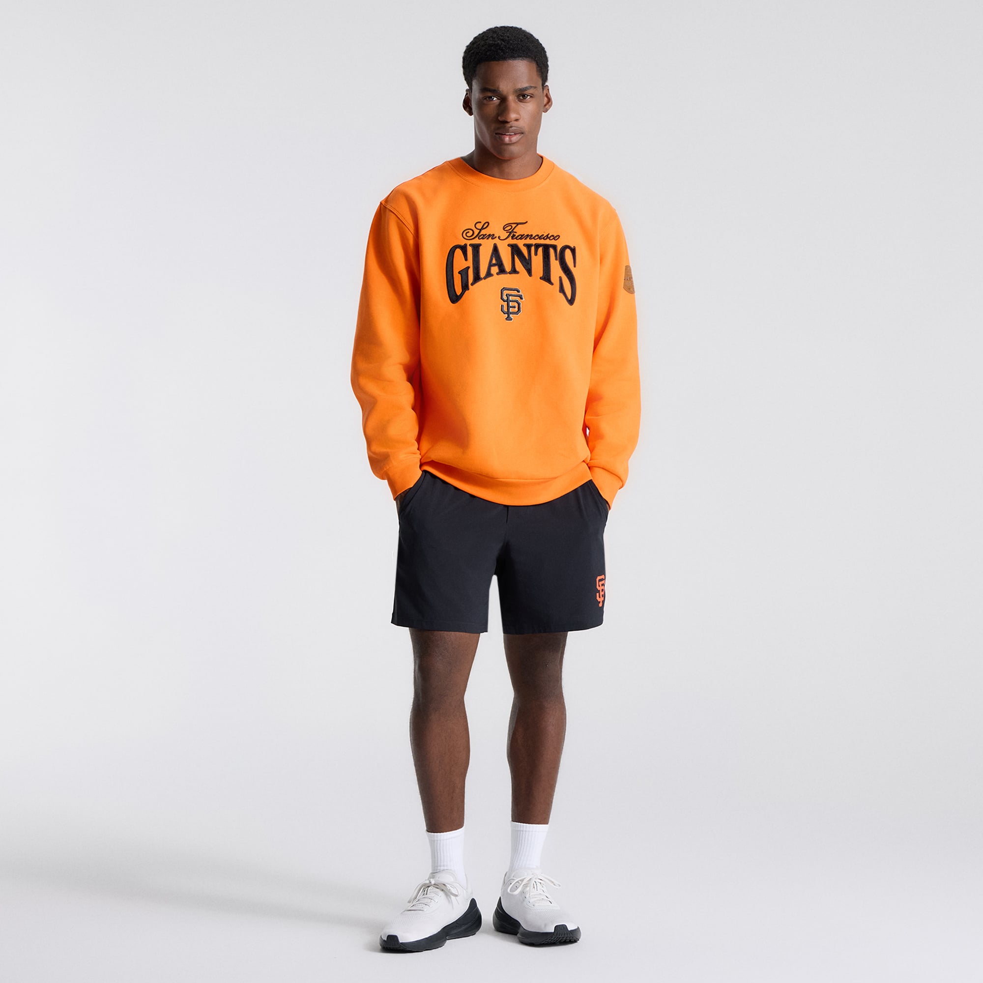 Sweat-shirt Steady State orange total pour homme de lululemon San Francisco Giants