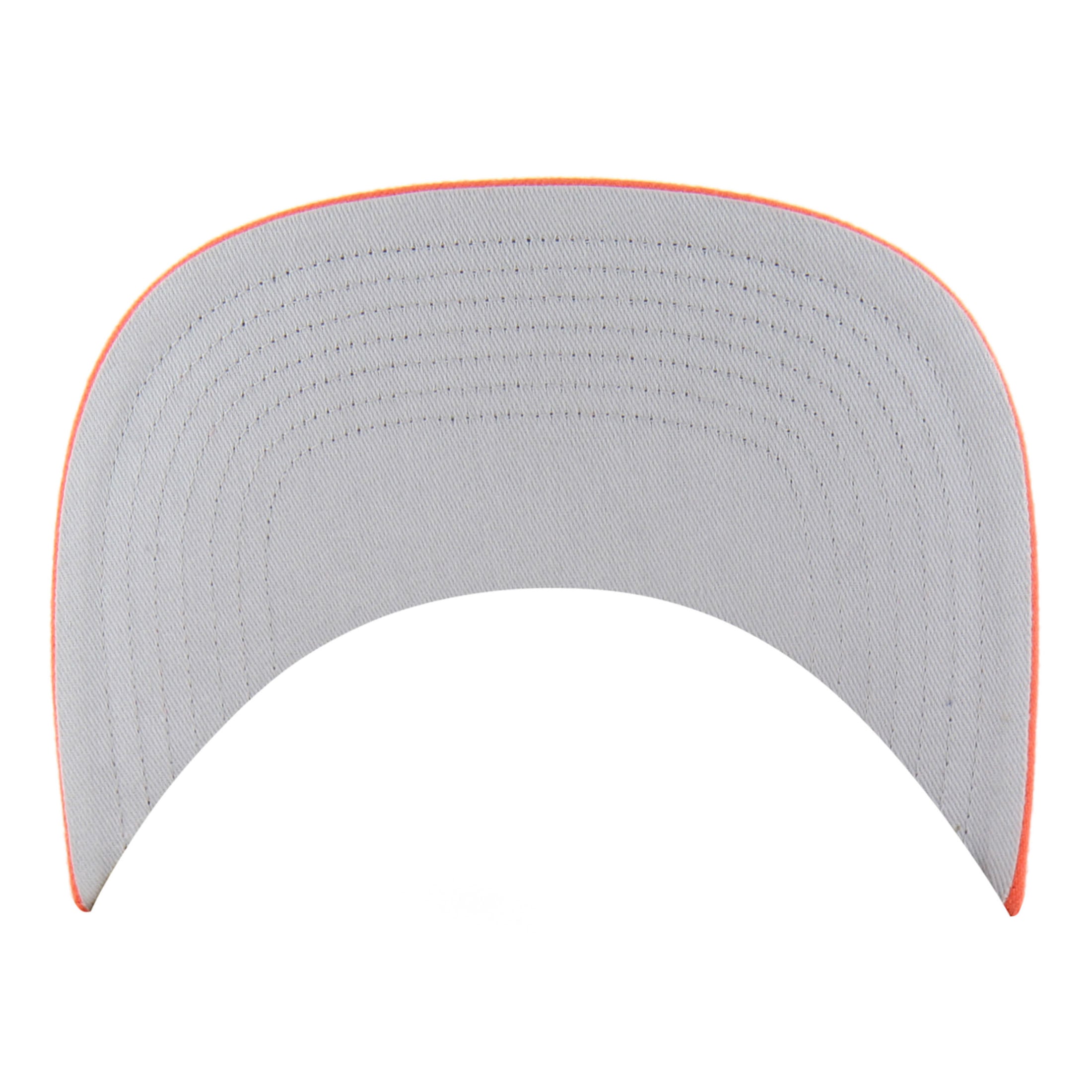 Men's Mister Cartoon x '47 Orange San Francisco Giants Wrap Script Captain Snapback Hat