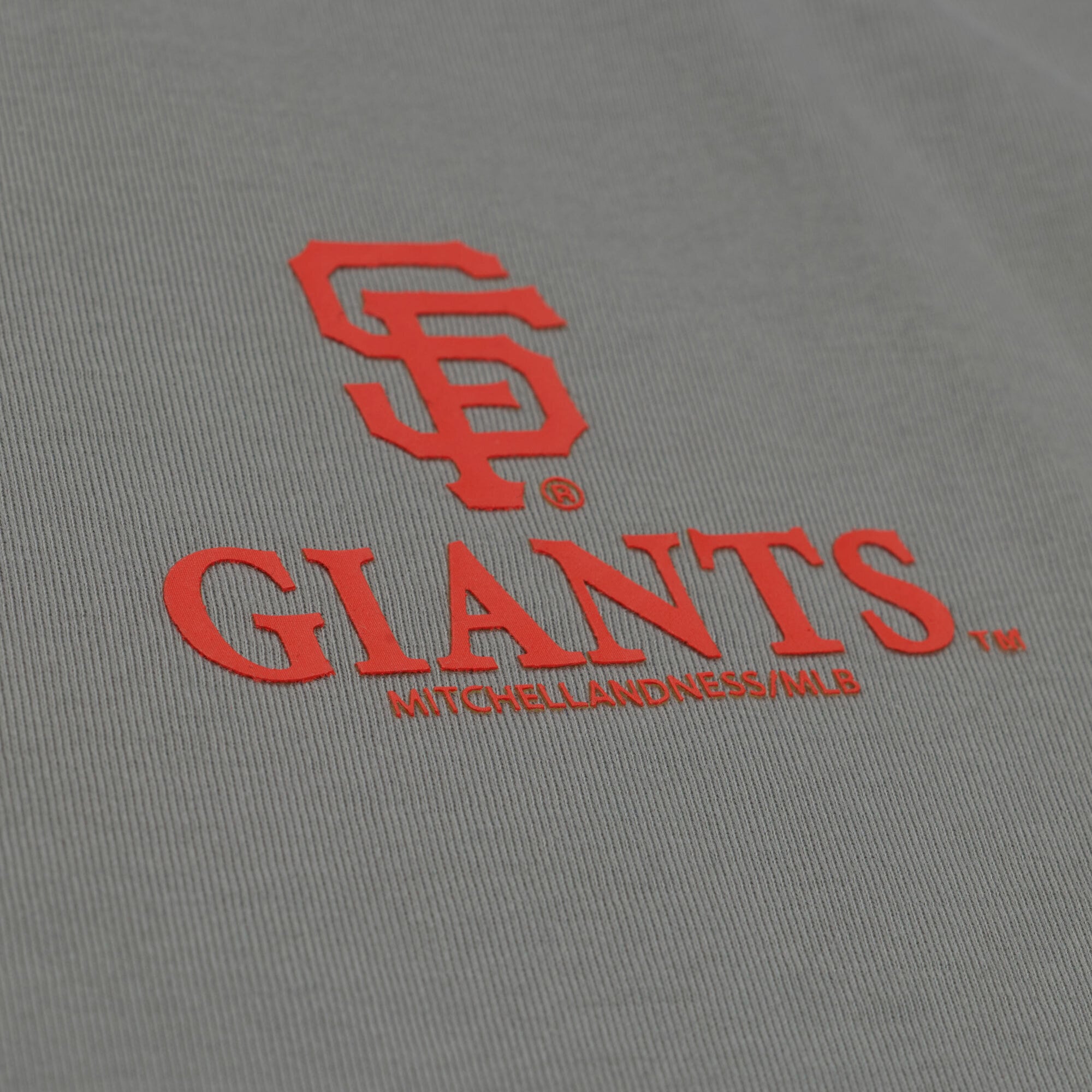 T-shirt Mitchell & Ness gris San Francisco Giants Core Essentials pour homme