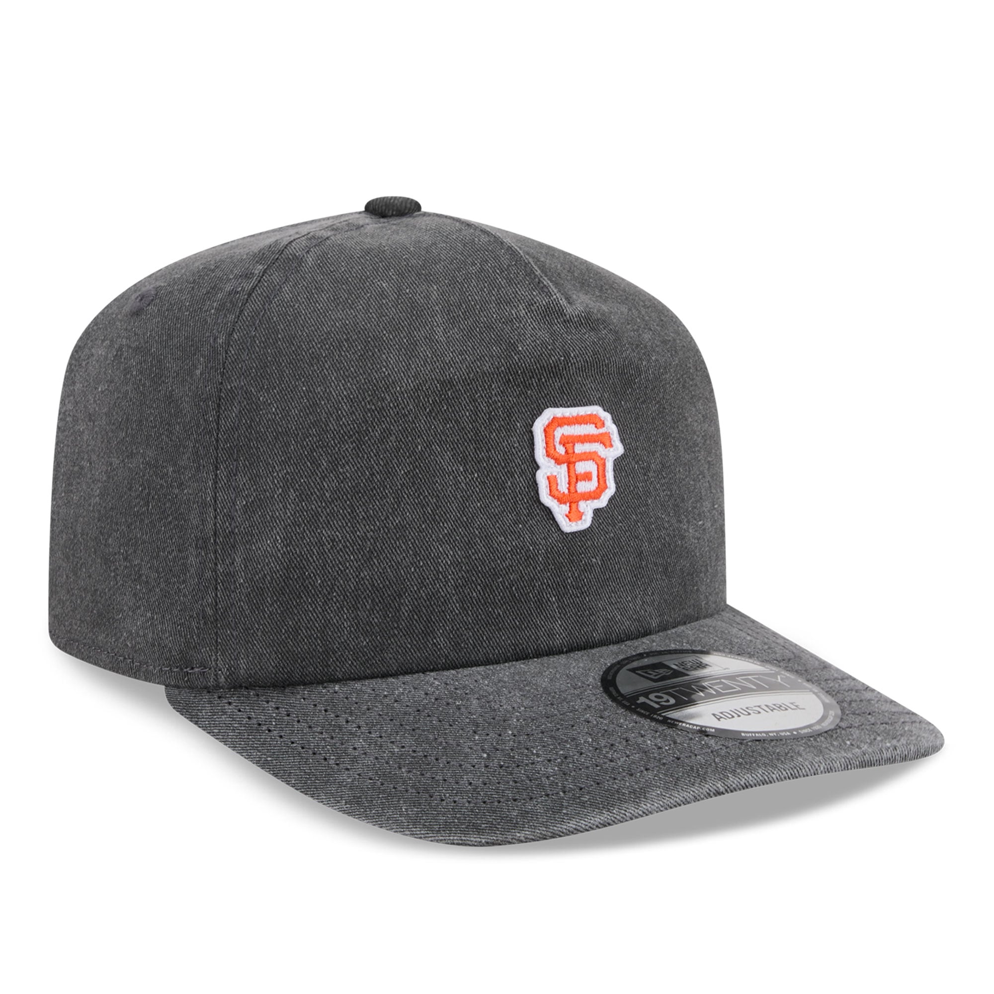 Men's New Era Black San Francisco Giants 19TWENTY Micro Adjustable Hat